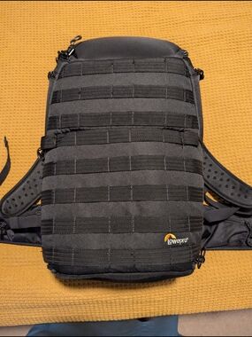 Lowepro Black Tactical Camera Backpack
